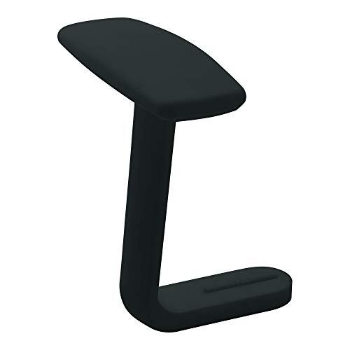 STIER T-Armlehne für STIER Bürostuhl, Breitenverstellbar, extra weiche Oberfläche, zur Entlastung von Hals- und Nacken