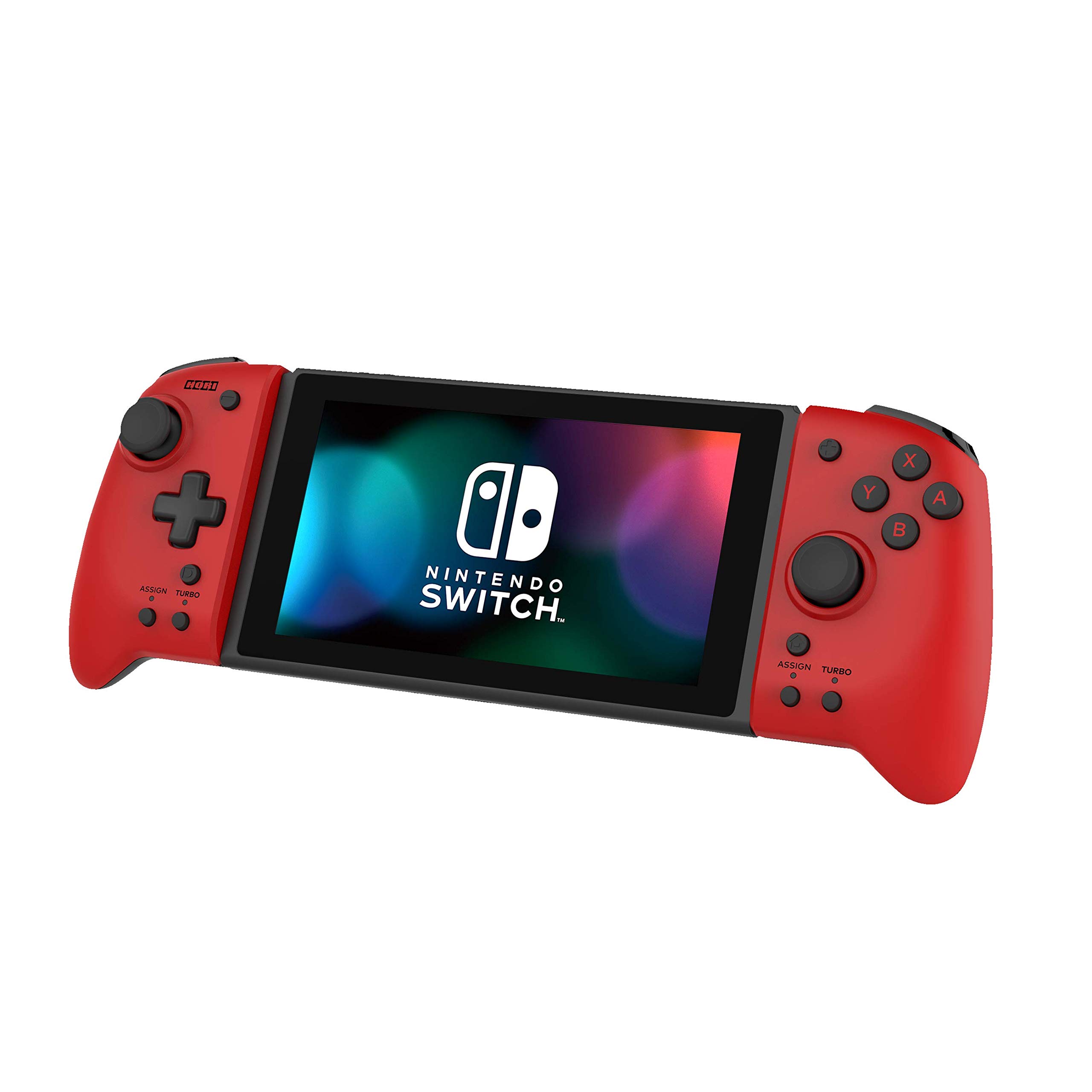 HORI Split Pad Pro (Rot) Handheld Controller für Nintendo Switch - Offiziell Lizenziert