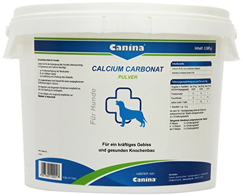 Canina Calcium Carbonat Pulver, 1er Pack (1 x 3.5 kg)