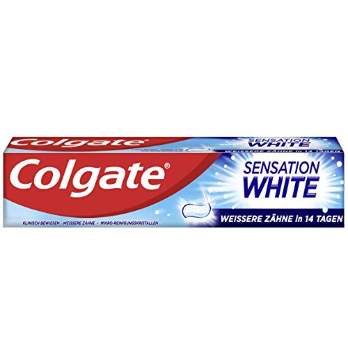 Colgate Sensation White Zahnpasta, 12x75ml