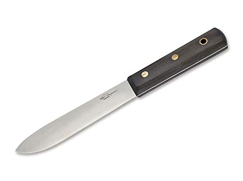 Otter Unisex – Erwachsene Matrosenmesser feststehendes Messer, Braun, 24 cm