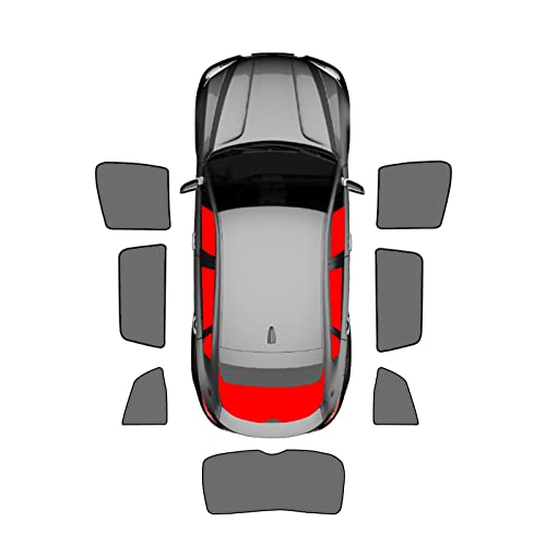 Auto Sonnenblenden für Lexus RX(7seats) 2018-2020 2021 2022 2023, Auto Seitenscheibe Sonnenschutz Verdunklung Privatsphäre Schutz Vorhang,Whole-car-7-pieces
