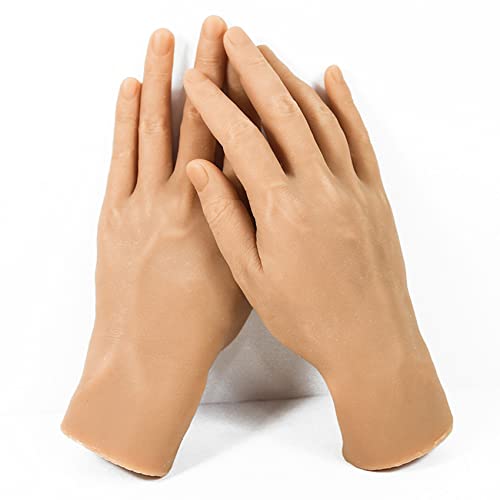 Männliche Reale Simulationshandmodell-Fingergelenke können gebogen und positioniert Werden, um Display-Requisiten zu schießen, Hautton, rechte Hand