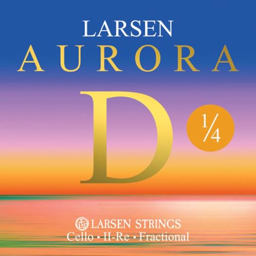 LARSEN STRINGS Cello-Saiten Aurora D 1/4 Medium