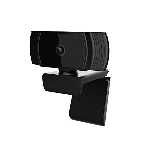 Webcam T200 - CSL Full-HD-Webcam, 1920x1080@30Hz, integriertes Mikrofon, Klemmhalterung, Autofokus, 65° Aufnahmewinkel, Videochat, 1080p