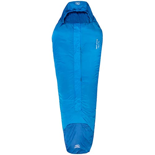 Highlander Unisex – Erwachsene 'Trekker' Schlafsack, blau, 220x80 cm