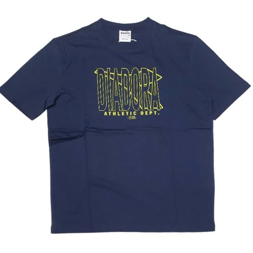 Diadora T-Shirt Two Times Herren T-Shirt M/C Blau S