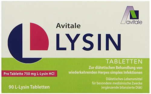 Avitale L-Lysin 750 mg Tabletten, 90 Stück, 1er Pack