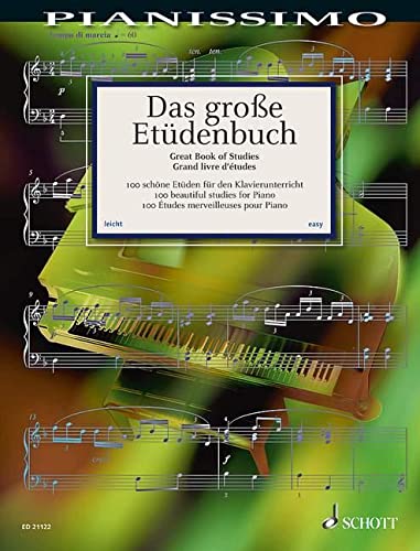 Das große Etüdenbuch: 100 schöne Etüden für den Klavierunterricht. Klavier.