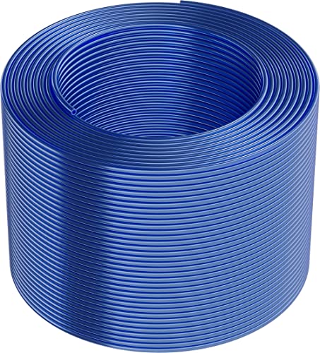ARKA Aquatics - Silikonschlauch (Ozon- & CO2-fest) 4/6 mm (200m (Rolle), Blau)