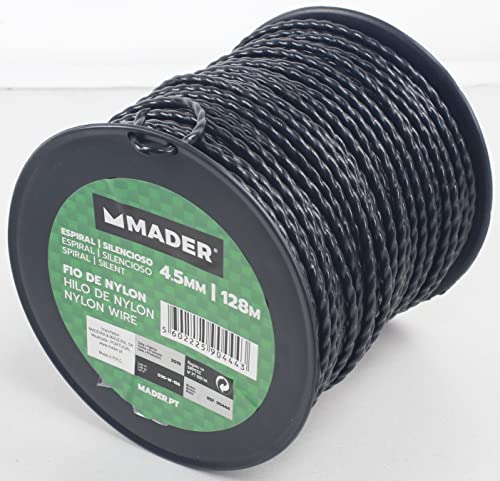 Mader Garden Tools Nylon-Garn, Spiralbindung, 4,5 mm, 128 m 90444