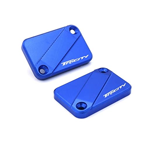 Bremskupplung Bremsflüssigkeitsbehälterdeckel Für Yamaha 2020 Tricity 125 155 300 Motorrad CNC (Color : Blue)