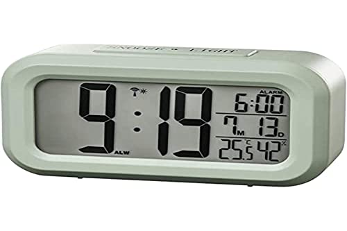 Hama RC 660 Digital Table Clock Farbe Mint rechteckig