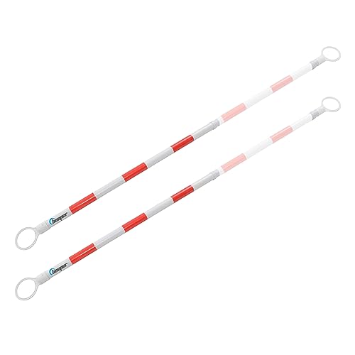 Beeper - Ausziehbare Barriere für Kegel (rot/weiß) Menge – 2 Stück