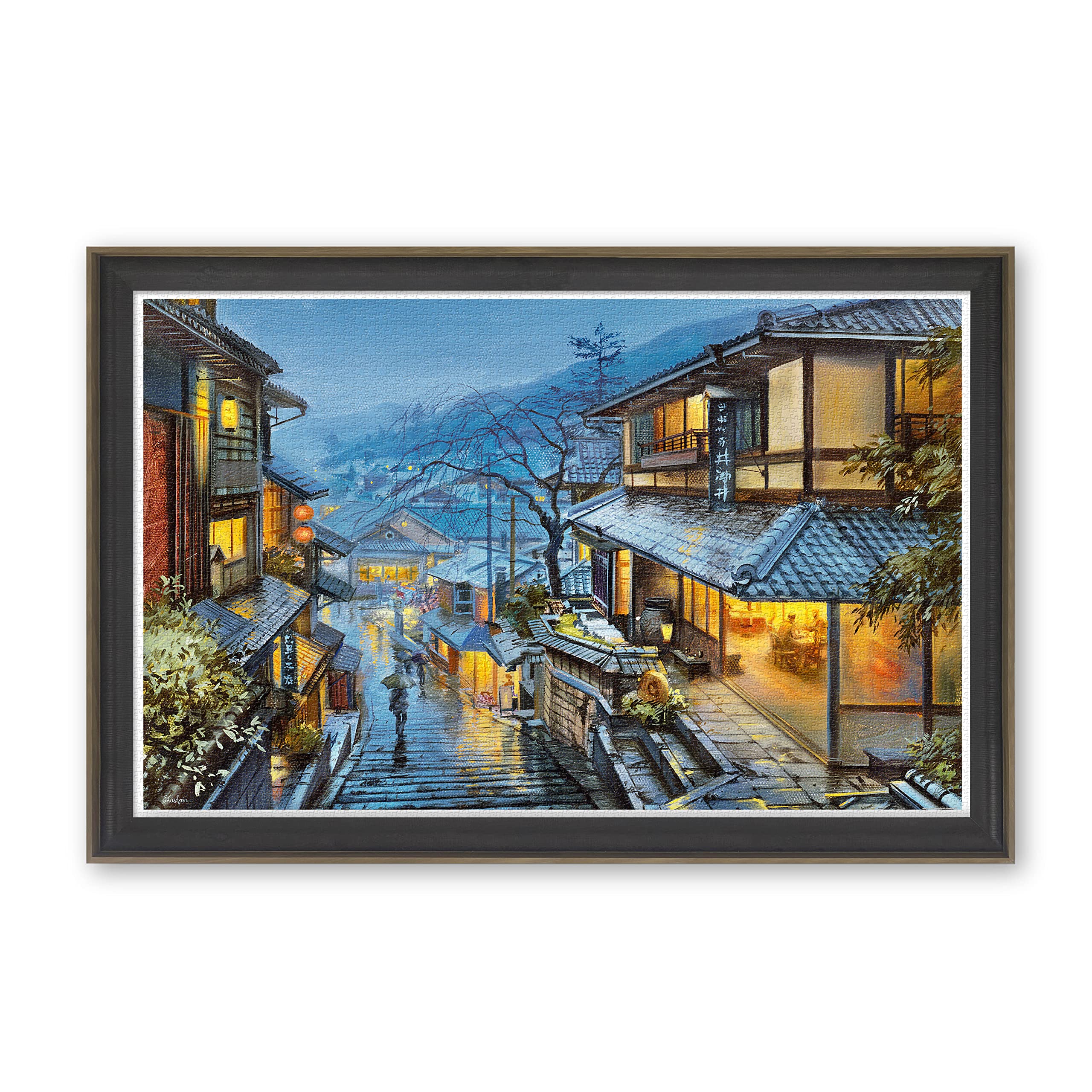 Old Kyoto by Evgeny Lushpin - Premium Plastic Puzzle - 4000 Pieces