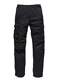 Vintage Industries Reef Pants Männer Cargohose schwarz 3XL 100% Baumwolle Basics, Streetwear