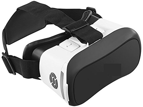 auvisio 3D Brille: Virtual-Reality-Brille mit Bluetooth, Magnetschalter und 42-mm-Linsen (Handy Brille)