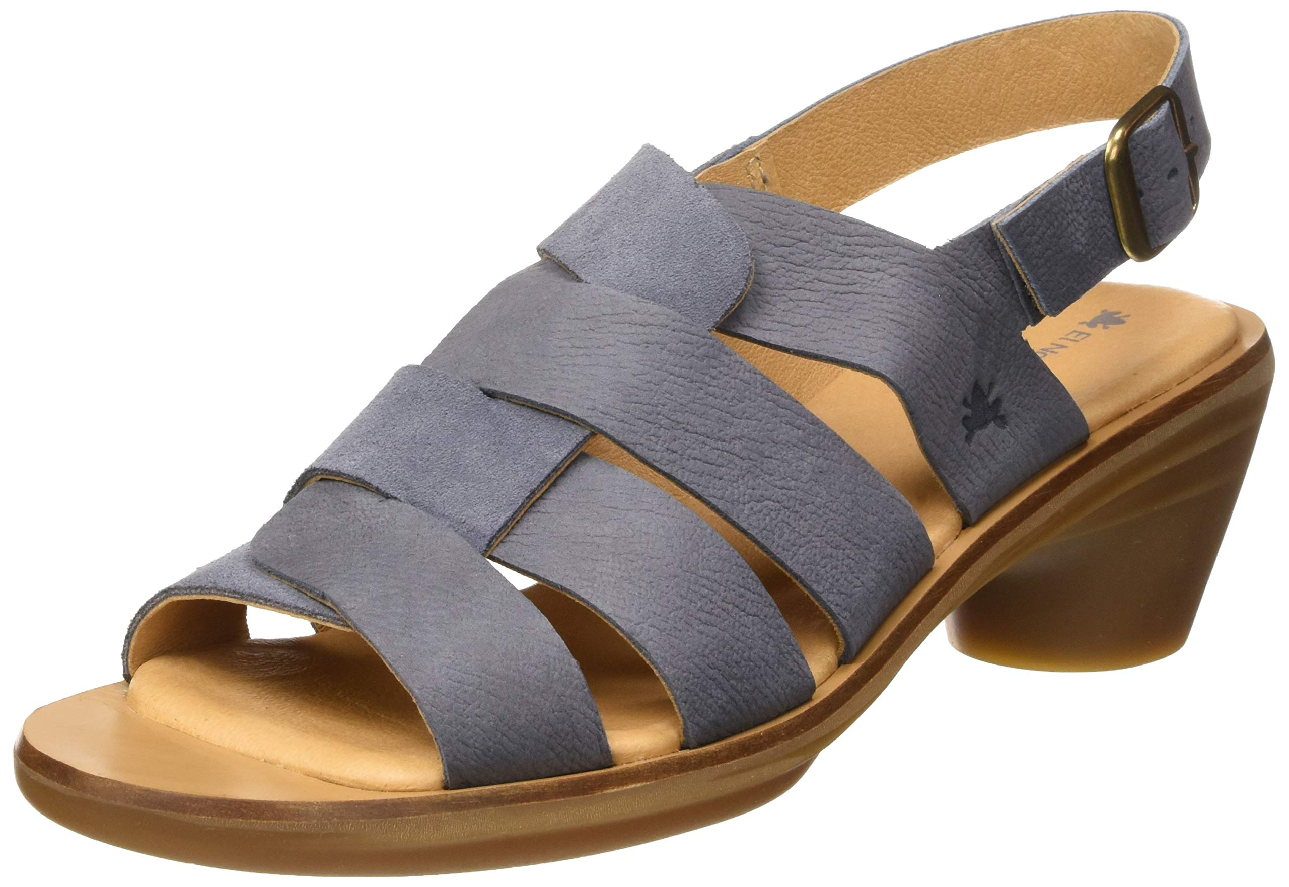 El Naturalista Damen N5358 Aqua Peeptoe Sandalen Blau Vaquero Vaquero 40 EU