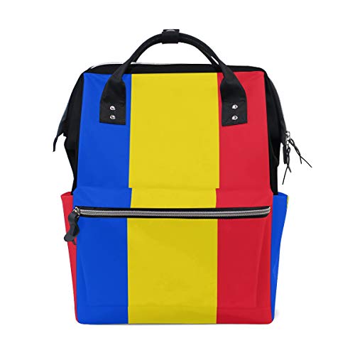 Muttertasche Wickeltasche mit Motiv Flagge von Romania