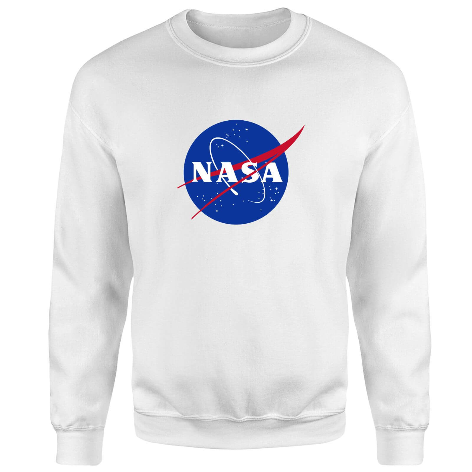 NASA Logo Insignia Sweatshirt - Weiß - S 4