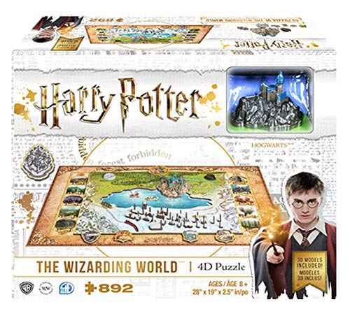 4D Cityscape - Harry Potter and Wizarding World 3D-Puzzle (829 pcs.)
