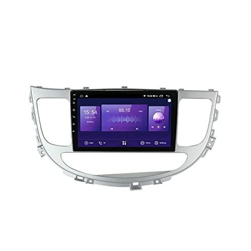 Android 11 9-Zoll-Navigator für Hyundai Rohens Genesis 2008–2013, Autoradio, Touchscreen, Bluetooth-Autoradio, unterstützt WiFi, GPS, USB, Lenkradsteuerung, Bluetooth, Spiegelverbindung, v
