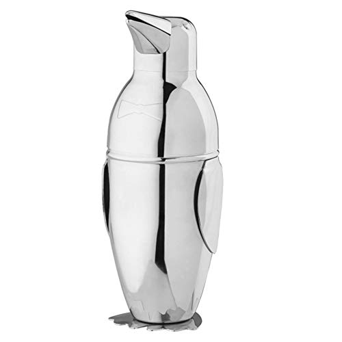 Gaoominy 500 Ml Cocktail Shaker, Penguin Edelstahl Bar Barkeeper Drink Mixer Shaker Pot, Weinflasche, WeinzubehhR