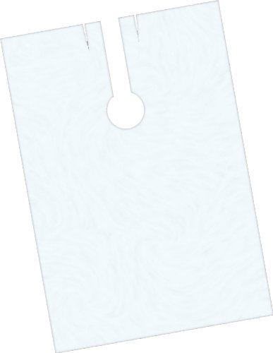 Fripac-Medis Einmal-Frisierumhänge zum Binden, Beutel mit 100 Stück, 140 x 100 cm, geprägt, transparent