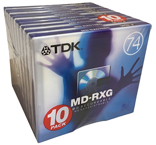 TDK MDRXG74 Mini-Disc, 10 Stück