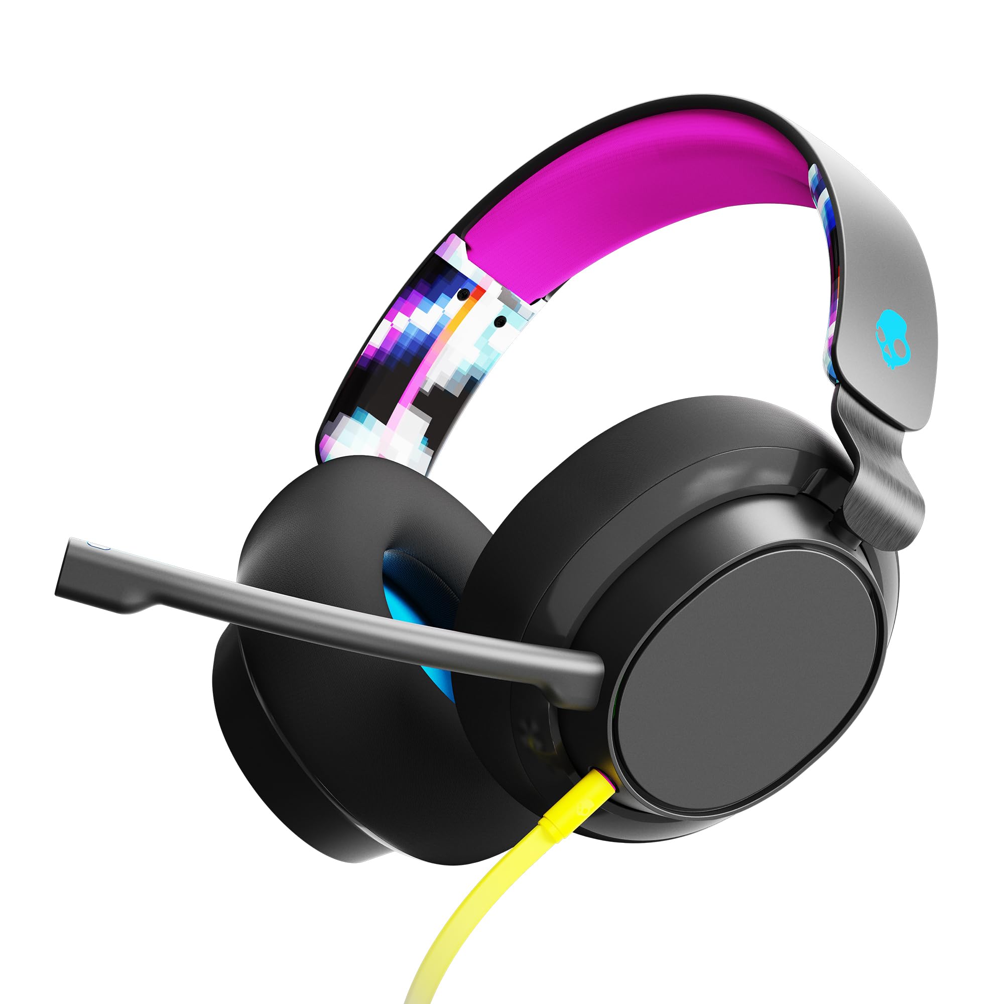 Skullcandy SLYR Kabelgebundenes Multi-Platform Over-Ear Gaming Headset für Xbox, PlayStation und PC - Schwarz