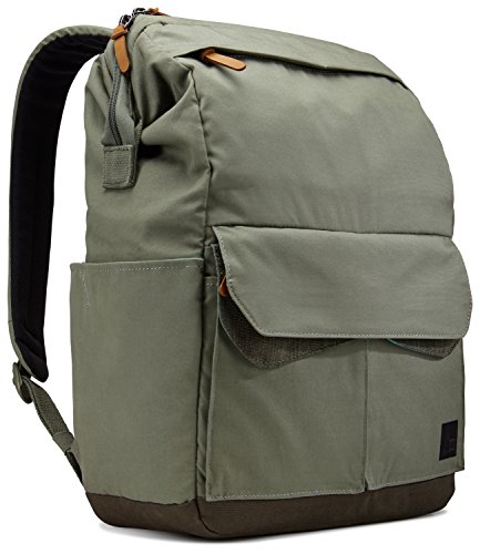 Case Logic LoDo Medium Daypack Rucksack für Notebooks bis 35,6 cm (14 Zoll) Petrol Green