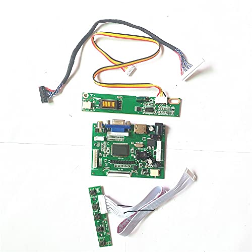 Passend für N141XB-L01/L02/L03/L04/L05/L07/L09 14.1 30-Pin LVDS 1024 * 768 LCD-Bildschirm VGA HDMI-kompatibel AV 1CCFL Controller Board (N141XB-L07)