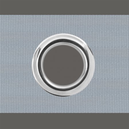 Gardinen Ösenband - zum annähen (60 mm, grau) - 2,5 Meter