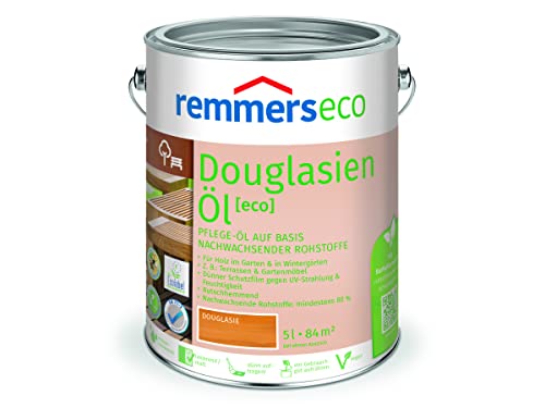 Remmers Gartenholz-Öle [eco] Holzpflege Möbelpflege (5 l, Douglasien-Öl)