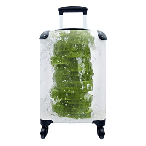 Koffer - 35x55 cm - Gurke - Wasserfall - Gemüse