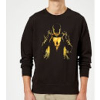 Shazam Lightning Silhouette Sweatshirt - Black - M - Schwarz