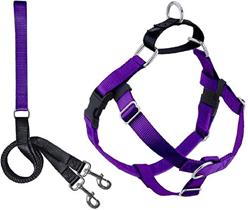 2 Hounds Design 818557022297 No-Pull Dog Harness with LeashX-Large (1 Zoll Wide) XLPurple