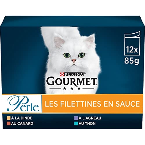 Gourmet Perle GiG MV Duck3 Katzenfutter, 6er Pack ( 6 x 12 x 85g)