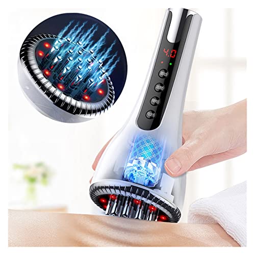 Body Slim Massagegerät Infrarottherapie Gua Sha Scraping Anti-Cellulite Fat Burner Beauty Shaping Gewichtsverlust Elektrostimulator Einfach zu bedienen für Anfänger und Profis (Color : Vibration 9 ge