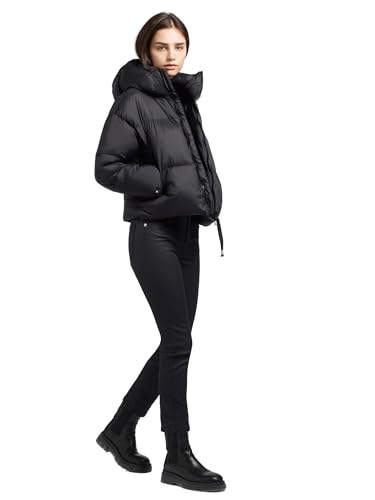 Khujo Lexi Frauen Mantel schwarz XL 100% Nylon Basics, Streetwear