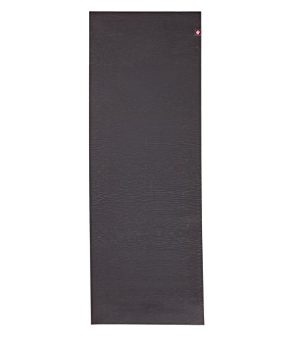 Manduka EKO Lite Yogamatte, 4 mm, Unisex-Erwachsene, Manduka 4mm Yoga and Pilates Mat, Charcoal, 71, anthrazit, 71"