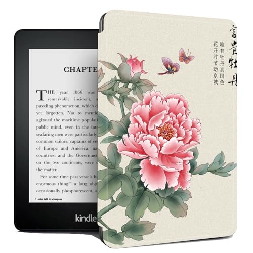 Hülle Für Kindle Paperwhite 11. Generation 2021 – Auto Sleep/Wake, Für Kindle Paperwhite 11. Generation 2021 Veröffentlicht – Wealthy Peony