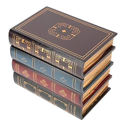 Marhynchus Buch Form Aufbewahrungsbox, Europäischen Stil Dekorative Box Gefälschte Buch Box Geheimnis Versteckte Box Regal Dekoration(#2)