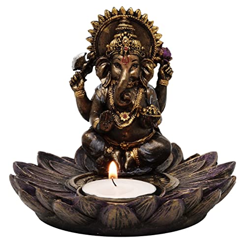Ganesha mit Teelicht oder als Räucherstäbchenhalter - Ganesha, Buddha, Glaube