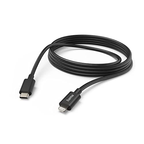 Ladekabel USB-C - Lightning 3 m Schwarz - Digital/Daten-