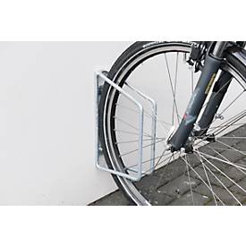 Fahrradklemmbügel WSM 3600, Stahl feuerverzinkt, Wandmontage, f. Reifenbreite bis 38 mm, 1 Stück