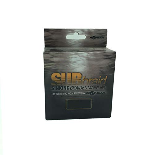 Korda Sub Braid 1200m 15lb 0,30mm SBB2 Geflochtene Schnur Braid Angelschnur Sehne Karpfenschnur