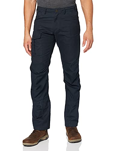 Fjällräven Herren Hose Nils Trousers, Dark Navy, 56