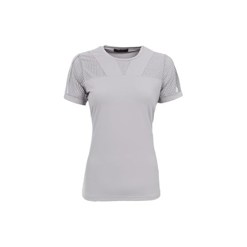 Cavallo - Delara, Damen T-Shirt (DE/NL/SE/PL, Numerisch, 34, Regular, Regular, Grau)