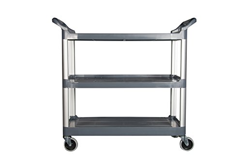 Rubbermaid Commercial Products Commercial Xtra Open Cart - Black